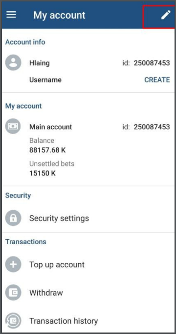 1xbet personal profile3