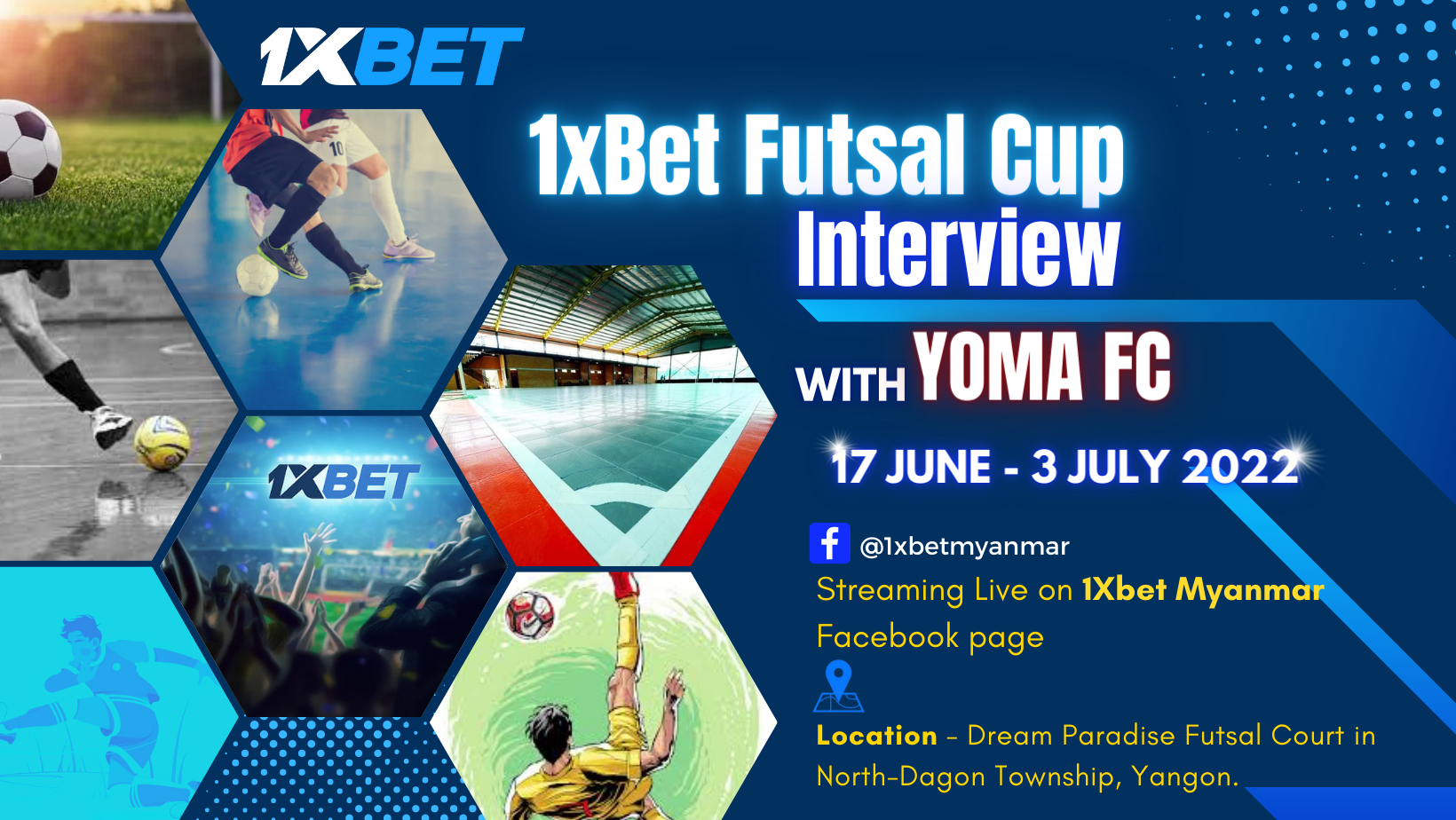 1xBet Myanmar Futsal Cup Interview with Yoma FC