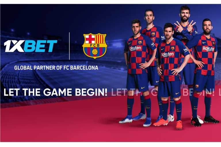 1xbet is a global partner of FC Barcelona